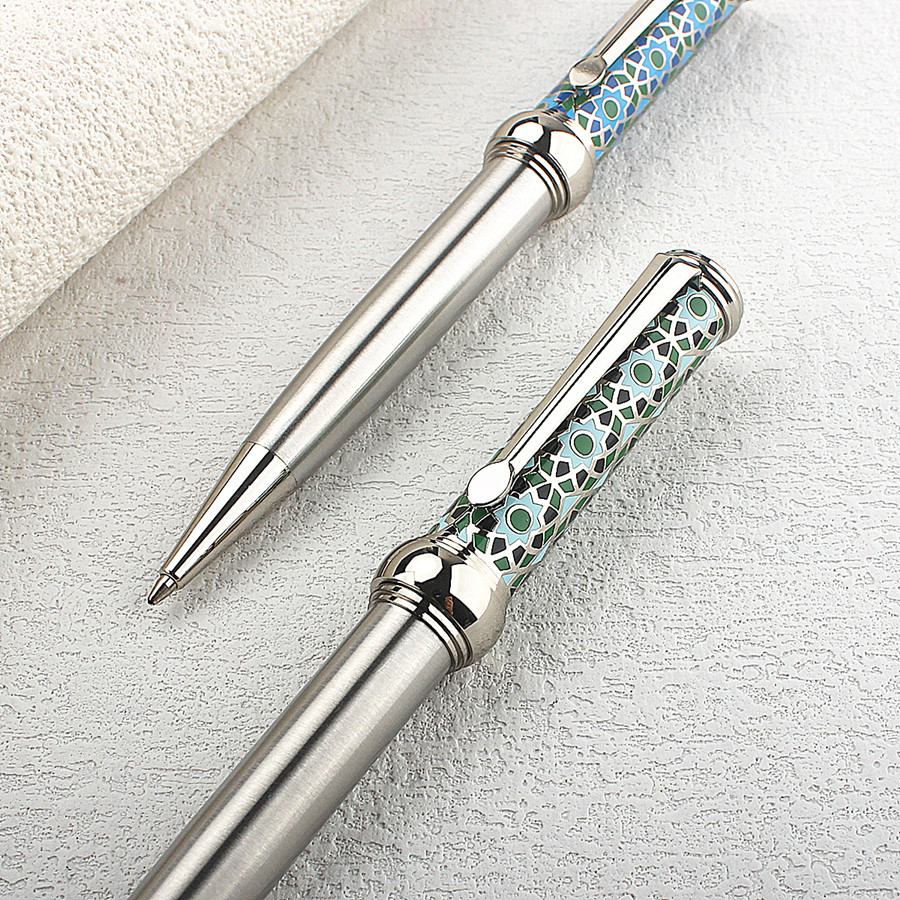 빈티지 공작 무늬 금속 볼펜, 회전식, 고급스러운 디자 - Vintage Collectible Pens 리뷰 및 가격